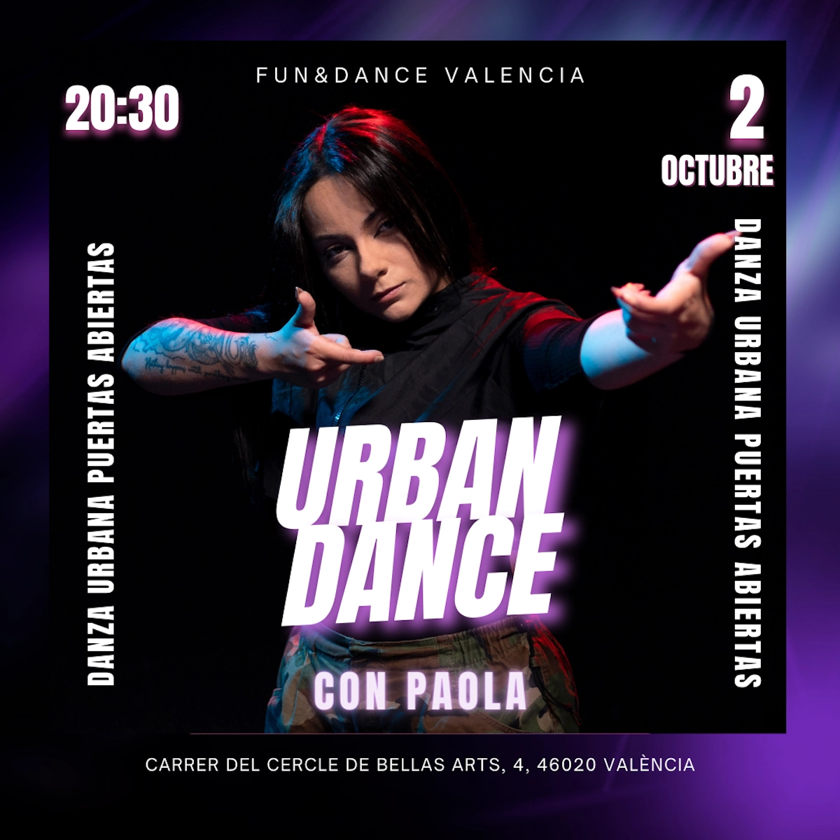 URBAN DANCE - PUERTAS ABIERTAS con @mpaolagm